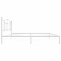 Miniatyrbillede 6 af 9: sengeramme med sengegavl 107x203 cm metal hvid