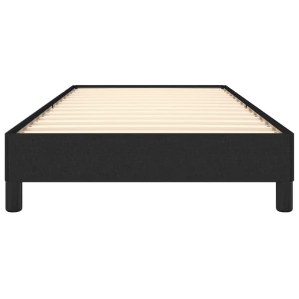 sengeramme 100x200 cm stof sort