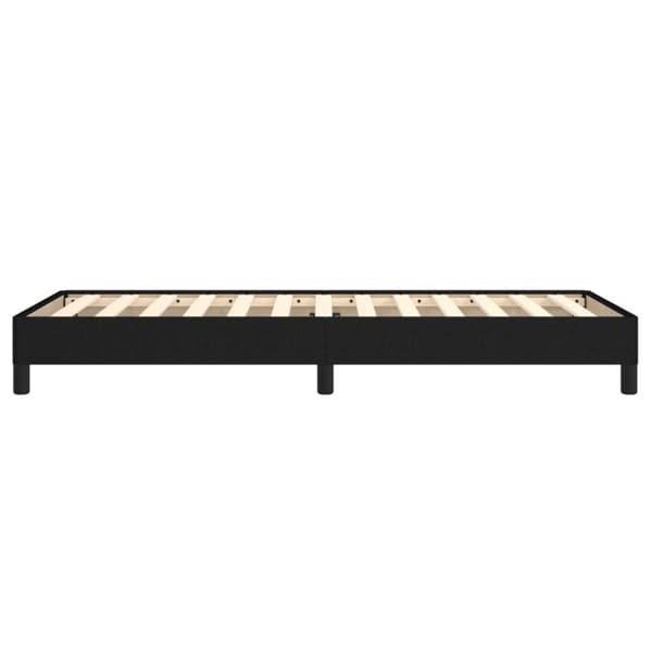 sengeramme 100x200 cm stof sort