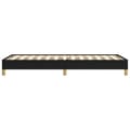 Miniatyrbillede 6 af 9: sengeramme 100x200 cm stof sort