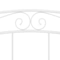 Miniatyrbillede 7 af 8: sengestel 200x200 cm metal hvid