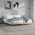 Miniatyrbillede 4 af 10: sengestel 180x200 cm konstrueret træ sonoma-eg