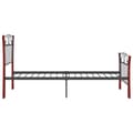 Miniatyrbillede 5 af 7: sengeramme 90x200 cm metal sort