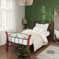 Miniatyrbillede 1 af 7: sengeramme 90x200 cm metal sort