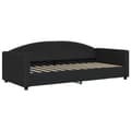 Miniatyrbillede 3 af 10: daybed med madras 90x200 cm stof sort