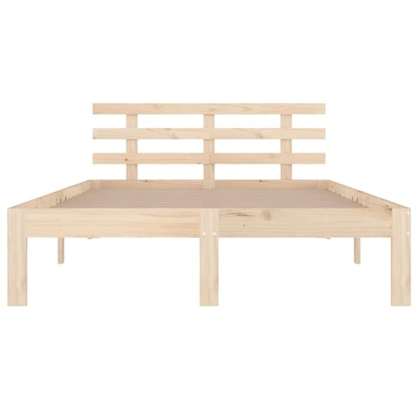 sengeramme uden madras 120x200 cm massivt træ