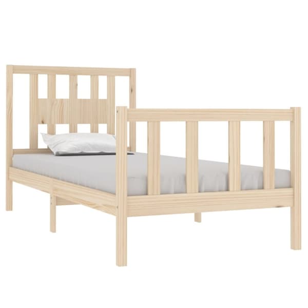 sengeramme 90x190 cm massivt træ