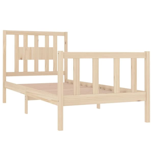 sengeramme 90x190 cm massivt træ