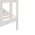 Miniatyrbillede 7 af 9: sengeramme 140x200 cm massivt fyrretræ hvid
