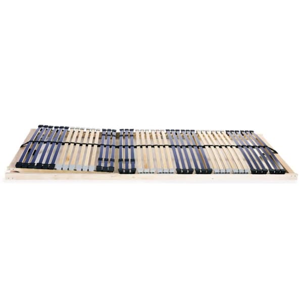 lamelbunde til seng 2 stk. 42 lameller 7 zoner 80 x 200 cm