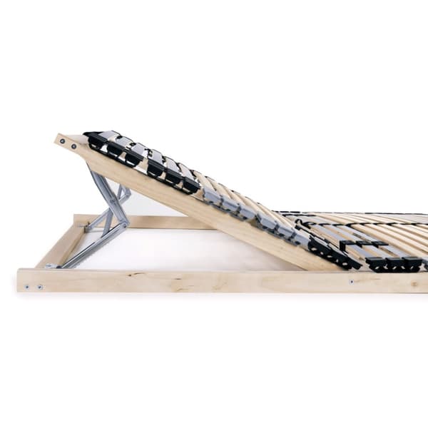 lamelbunde til seng 2 stk. 42 lameller 7 zoner 80 x 200 cm