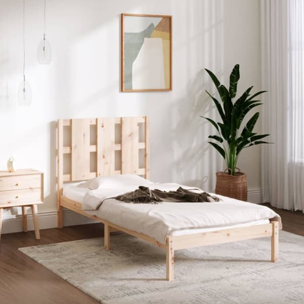 sengeramme 100x200 cm massivt fyrretræ
