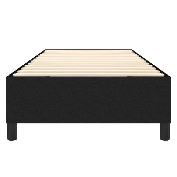 sengeramme 100x200 cm stof sort