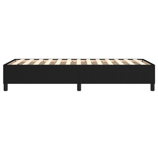 sengeramme 100x200 cm stof sort
