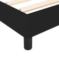 Miniatyrbillede 7 af 9: sengeramme 100x200 cm stof sort