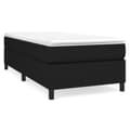 Miniatyrbillede 2 af 9: sengeramme 100x200 cm stof sort
