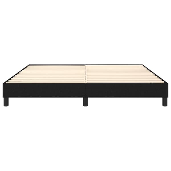 sengeramme 160x200 cm stof sort