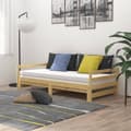 Miniatyrbillede 3 af 9: daybed med udtræk 2x(90x200) cm massivt fyrretræ