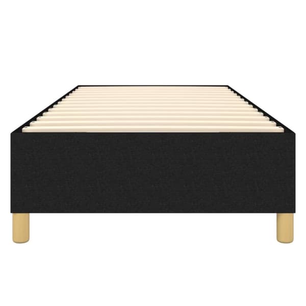 sengeramme 100x200 cm stof sort