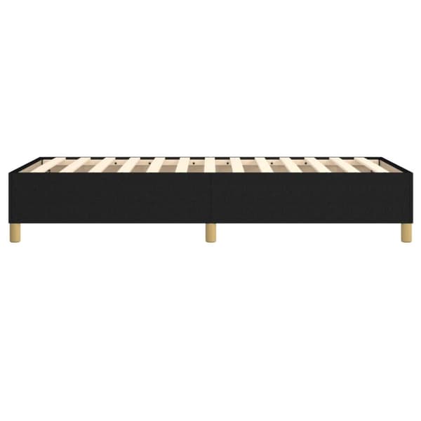 sengeramme 100x200 cm stof sort
