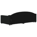 Miniatyrbillede 5 af 10: daybed med udtræk 90x200 cm stof sort