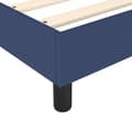 Miniatyrbillede 7 af 9: sengeramme 140x200 cm stof blå