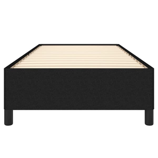 sengeramme 100x200 cm stof sort