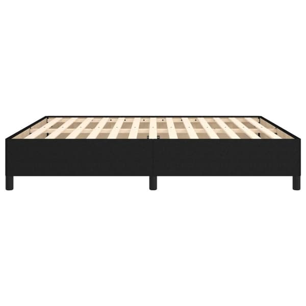 sengeramme uden madras 180x200 cm stof sort