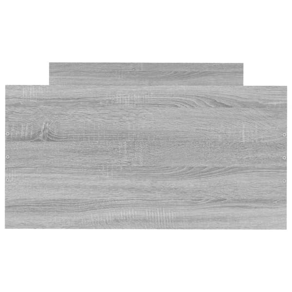 Sängynrunko harmaa Sonoma 75x190 cm Small Single tekninen puu