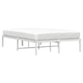 Miniatyrbillede 3 af 9: sengeramme 120x200 cm metal hvid