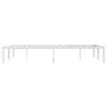 Miniatyrbillede 6 af 9: sengeramme 120x200 cm metal hvid