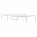 Miniatyrbillede 7 af 9: sengeramme 120x200 cm metal hvid
