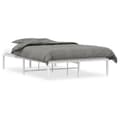 Miniatyrbillede 2 af 9: sengeramme 120x200 cm metal hvid