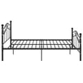 Miniatyrbillede 4 af 8: sengestel 120x200 cm metal sort