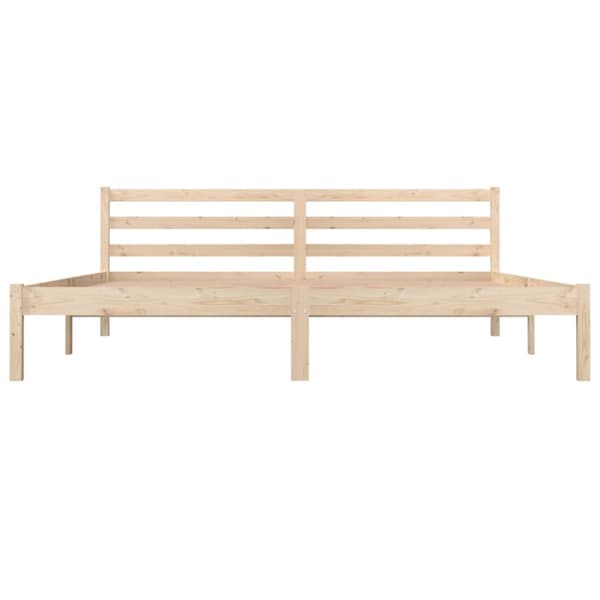 sengeramme 180x200 cm massivt fyrretræ