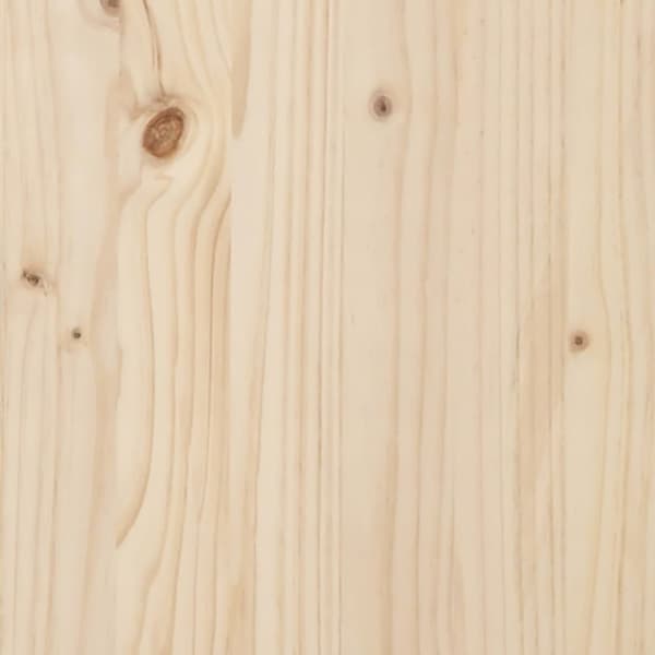 sengeramme 180x200 cm massivt fyrretræ