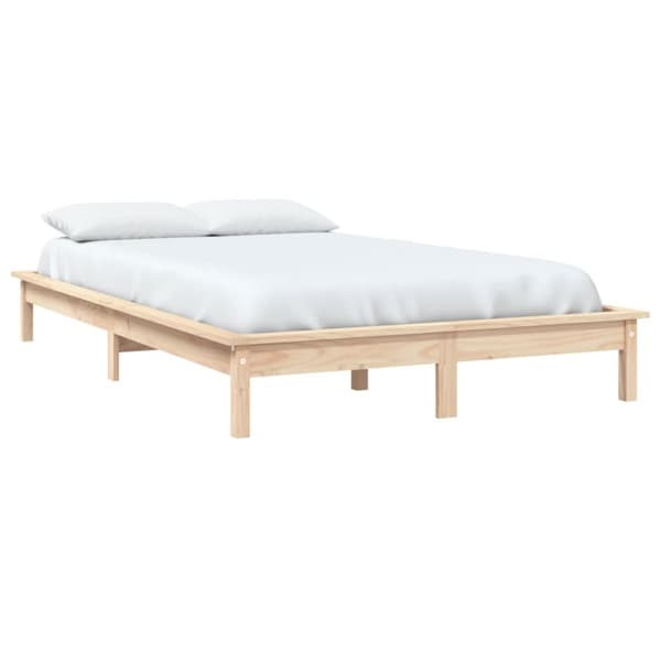 sengeramme 180x200 cm massivt fyrretræ
