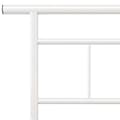 Miniatyrbillede 5 af 6: sengestel 200x200 cm metal hvid