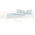 Miniatyrbillede 3 af 10: daybed massivt fyrretræ hvid 90x190 cm