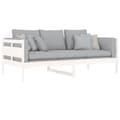 Miniatyrbillede 8 af 10: daybed massivt fyrretræ hvid 90x190 cm