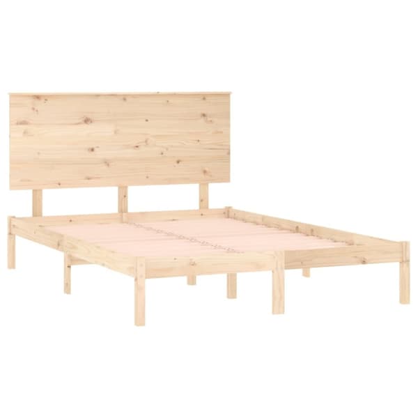 sengeramme 120x200 cm massivt fyrretræ