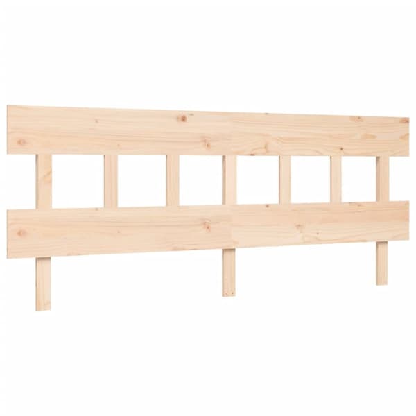 Sängynrunko päädyllä Super King Size täysi puu