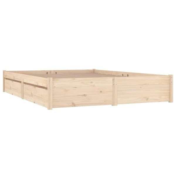 sengeramme med skuffer 160x200 cm