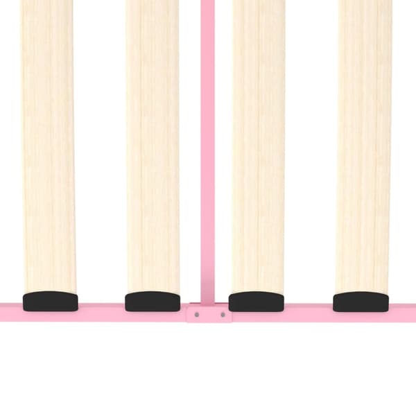 stel til daybed 90x200 cm metal pink