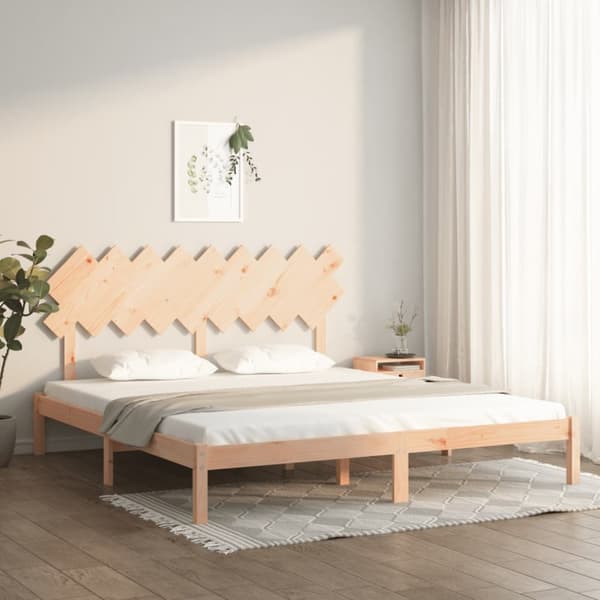 sengeramme 180x200 cm Super King massivt træ