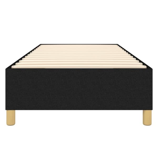 sengeramme 80x200 cm stof sort
