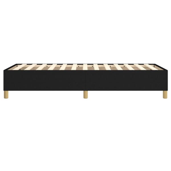 sengeramme 80x200 cm stof sort