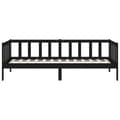 Miniatyrbillede 8 af 10: daybed 90x190 cm massivt fyrretræ sort