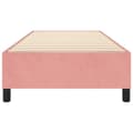 Miniatyrbillede 5 af 9: sengeramme 100x200 cm fløjl pink