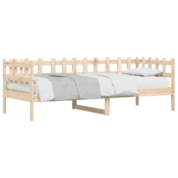 daybed uden madras 80x200 cm massivt fyrretræ